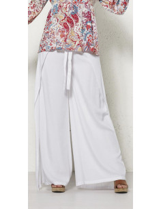 1 Pantalon pareo viscosa liso