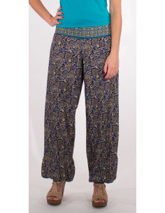 1 Pantalon poliester cintura con cordon sari