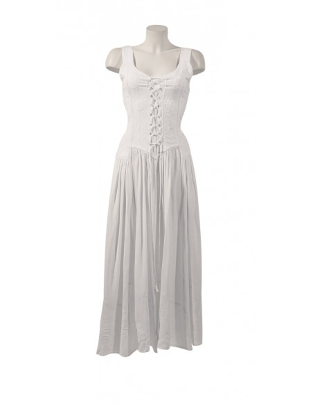 5 Vestido largo viscosa sw tirantes 