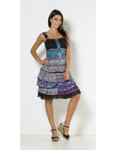 1 Robe Voile De Coton