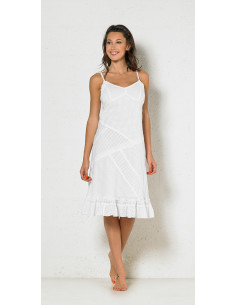 1 Robe Coton Patch Doublee