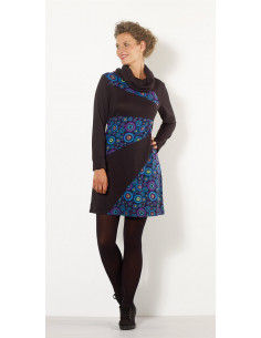 1 Vestido malla 95% poliéster 5% elastano estampado mágico