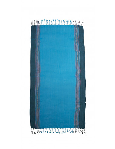 1 Fular pareo viscosa bicolores