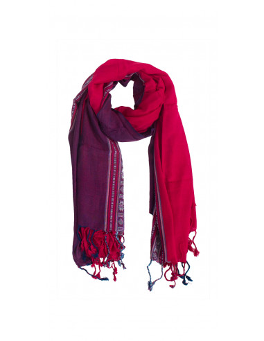 3 Fular pareo viscosa bicolores