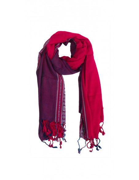 3 Fular pareo viscosa bicolores