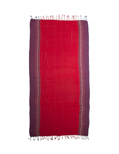 5 Fular pareo viscosa bicolores