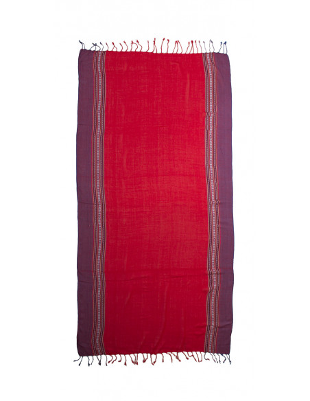 5 Fular pareo viscosa bicolores