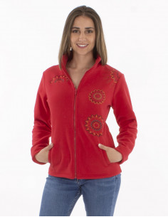 Chaqueta malla poliester...