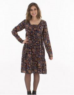 Vestido poliester doblado...