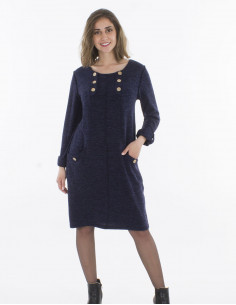 Vestido malla 95% poliester...