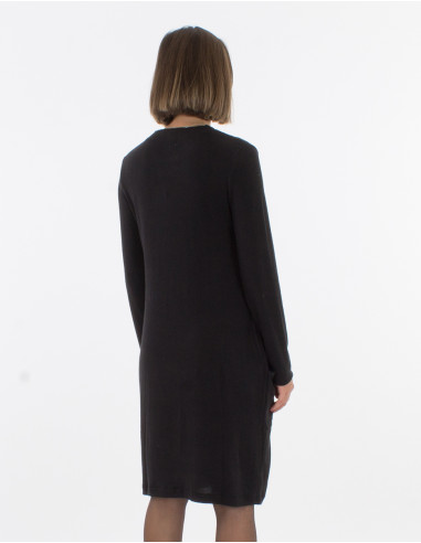 Vestido malla 74% viscosa 21% poliester 5%...