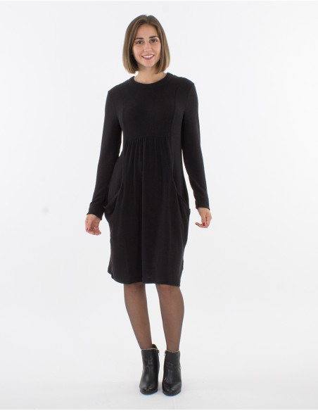 Vestido malla 74% viscosa 21% poliester 5% elastano