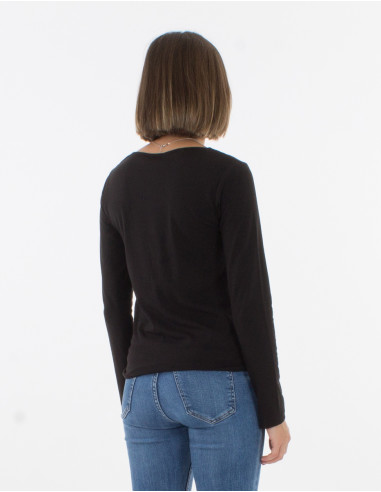 Camiseta malla 95% algodon 5% elastano