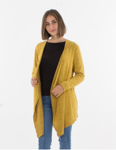 Chaqueta malla 74% viscosa... 2