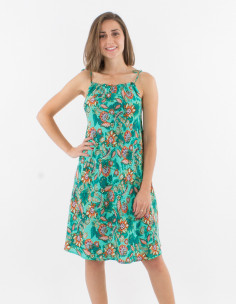 Vestido viscosa tirantes...