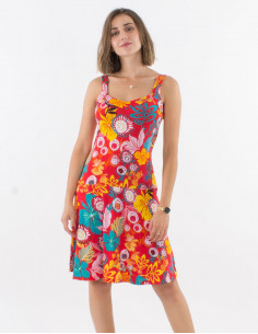 Vestido malla 96% poliester...