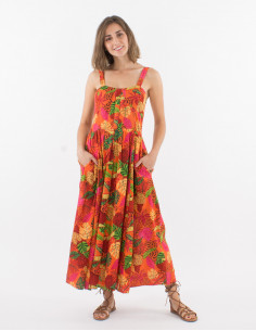 Vestido viscosa tirantes...