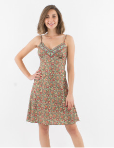 Vestido corto poliester...
