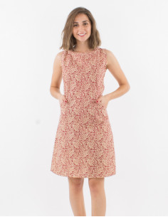 Vestido algodon sin mangas...