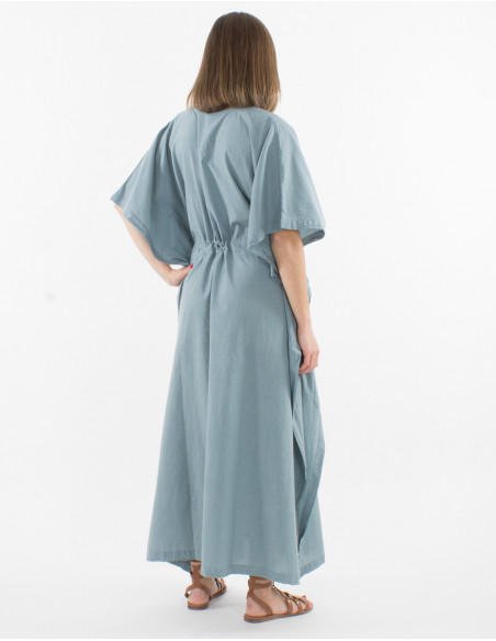 Vestido algodon fino kaftan algodon sw 127