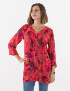 Tunica viscosa mangas 3/4...