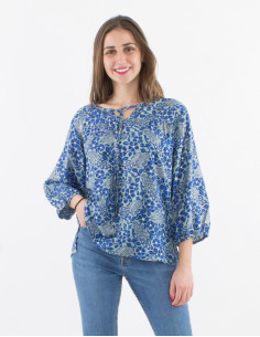 Blusa de poliéster con... 2
