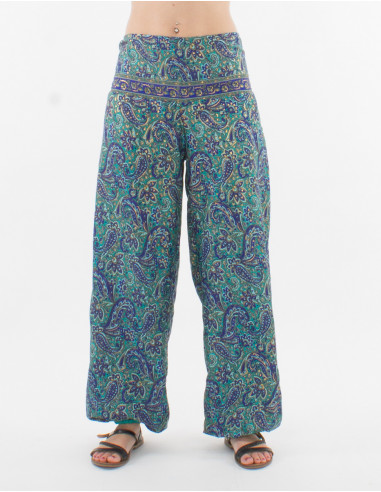 Pantalon poliester cintura   sari dorado