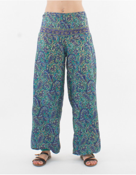 Pantalon poliester cintura   sari dorado