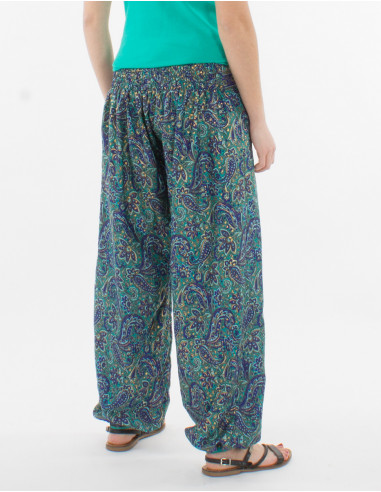 Pantalon poliester cintura   sari dorado