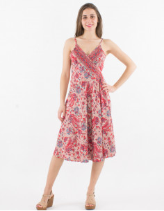 Vestido sin tirantes de...