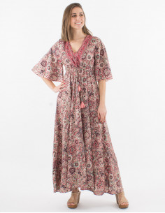 Maxivestido de poliéster de...