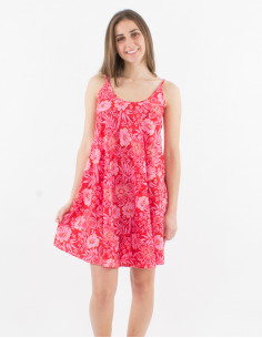 Vestido corto de poliéster...