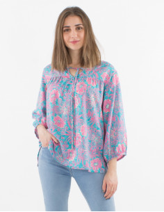 Blusa de poliéster con... 2