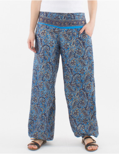 Pantalon poliester cintura   sari dorado