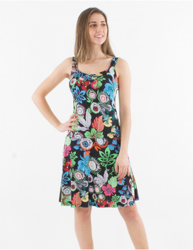 Vestido malla 96% poliester 4% elastano...