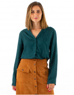 Blusa viscosa estampado...