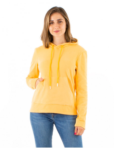 Jersey malla 95% poliester 5% elastano con capucha