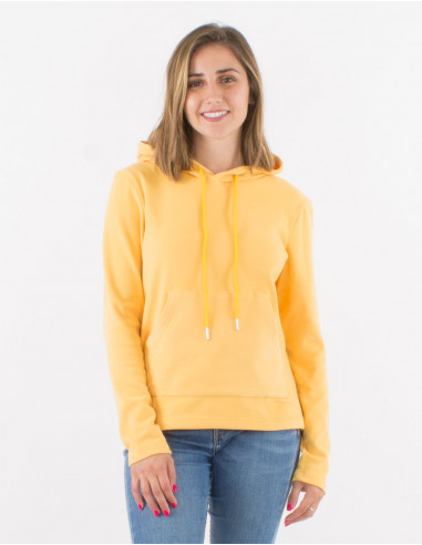 Jersey malla 95% poliester 5% elastano con capucha