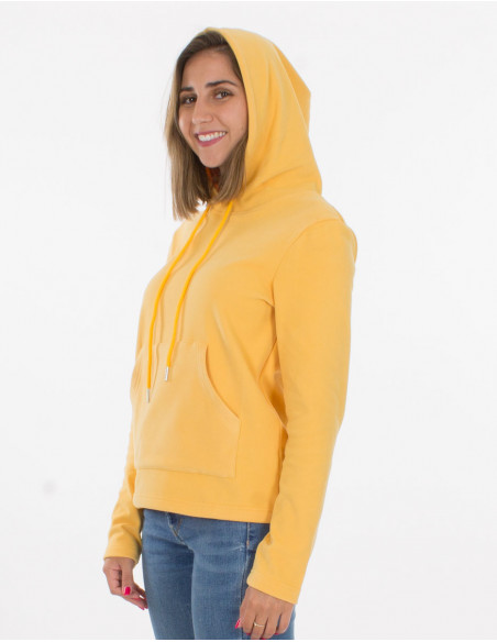 Jersey malla 95% poliester 5% elastano con capucha