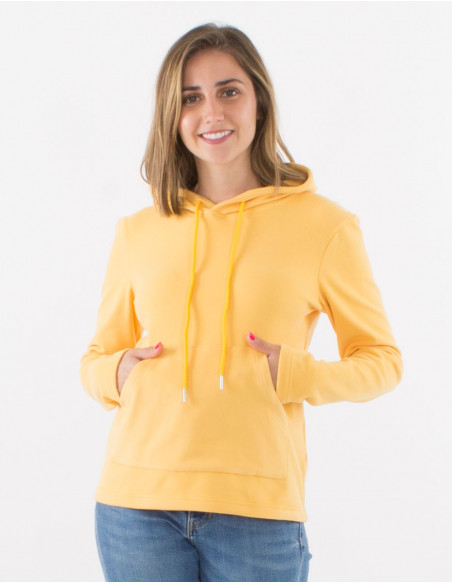 Jersey malla 95% poliester 5% elastano con capucha