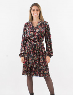 Vestido malla 92% poliester... 2