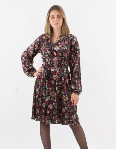 Vestido malla 92% poliester 8% elastano...