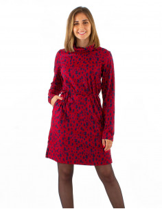 Vestido malla 60% viscosa...