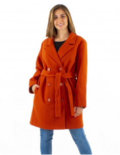 Abrigo poliester doblado...