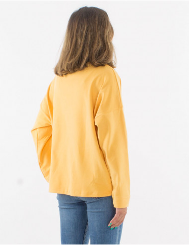 Jersey malla 95% poliester 5% elastano cuello