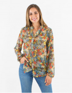 Blusa muselina de poliester... 2