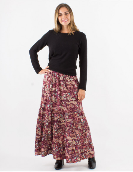 Jersey malla 74% viscosa 21% poliester 5% elastano