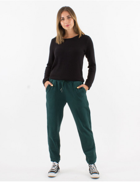 Pantalon malla 95% poliester 5% elastano bajo elastico
