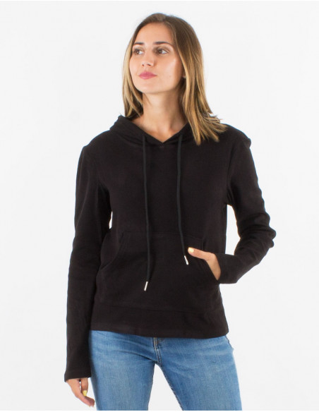 Jersey malla 95% poliester 5% elastano con capucha