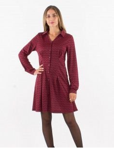 Vestido malla 96% poliester... 2